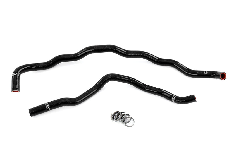HPS Silicone Heater Hoses - 2007-2013 BMW 335i 335ix 335is N54/N55 3.0L Turbo E90/E92/E93 - Black (57-2159-BLK)