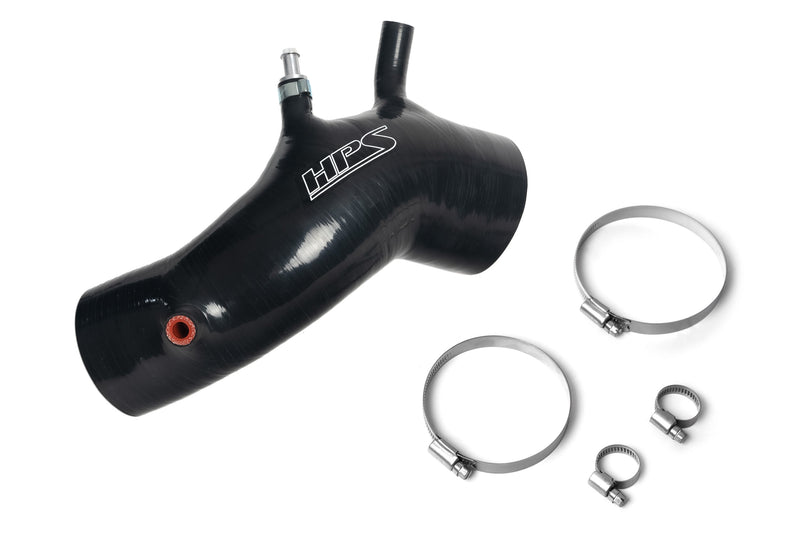 HPS Silicone Air Intake Hose - 2004-2008 Acura TSX 2.4L - Black (57-2199-BLK)