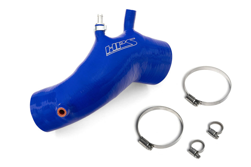 HPS Silicone Air Intake Hose - 2004-2008 Acura TSX 2.4L - Blue (57-2199-BLUE)