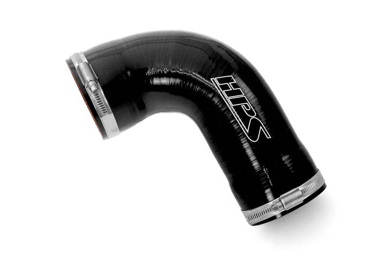 HPS Silicone Air Intake Hose - Black (57-2207-BLK)