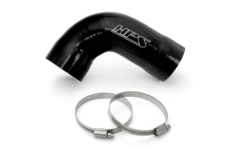 HPS Silicone Air Intake Hose - Black (57-2207-BLK)