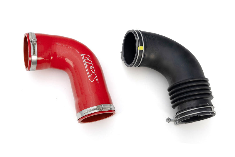 HPS Silicone Air Intake Hose - Red (57-2207-RED)