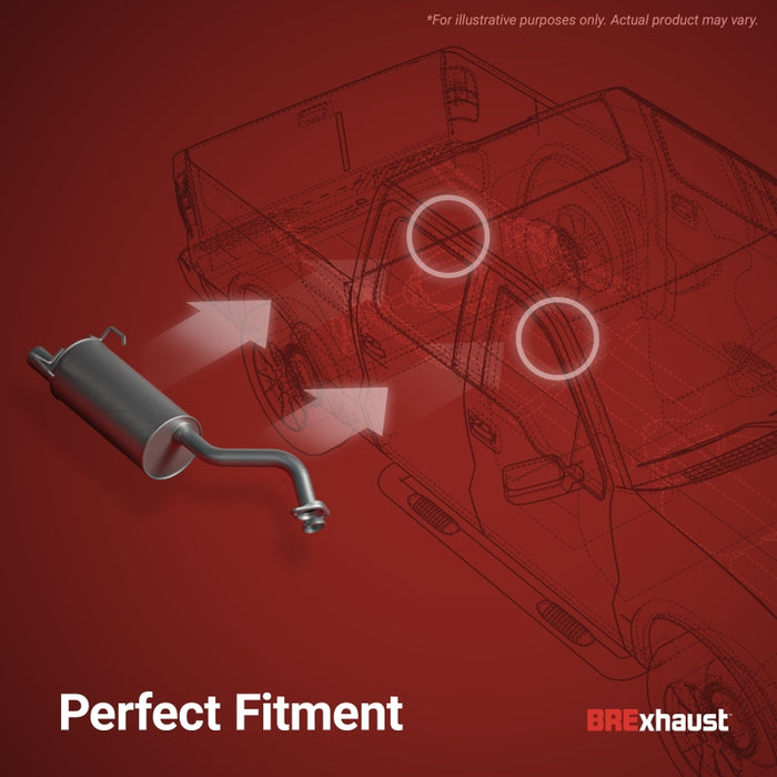 BRE Exhaust 08-13 Forester Impreza 2.5L Muffler Kit
