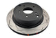 DBA 05 Holden Commodore Rear Slotted 4000 Series Rotor
