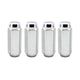 McGard Hex Lug Nut (Cone Seat / Duplex) M14X2.0 / 13/16 Hex / 2.25in. Length (4-Pack) - Chrome