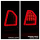 Spyder 05-07 Chrysler 3000C Version 2 Light Bar LED Tail Lights - Red Clear (ALT-YD-C305V2-LED-RC)