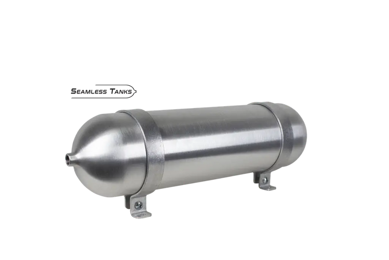 Seamless Tanks 4.5" x 18" Long .968 Gal (2) 1/4 NPT Ports