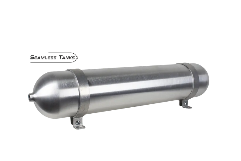 Seamless Tanks 4.5" x 24" Long 1.338 Gal (2) 1/4 NPT Ports