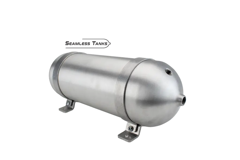 Seamless Tanks 5.563" x 12" Long .89 Gal (4) 3/8 NPT (1) 1/4 NPT Ports