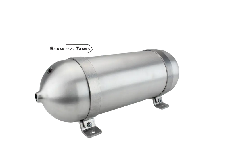 Seamless Tanks 5.563" x 18" Long 1.47 Gal (4) 3/8 NPT (1) 1/4 NPT Ports