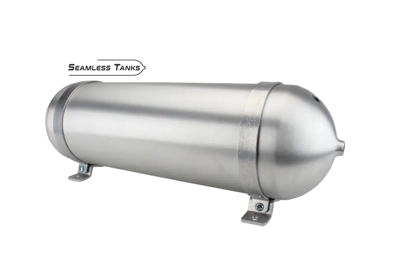 Seamless Tanks 6.625" x 24" Long 2.89 Gal (4) 3/8 NPT (1) 1/4 NPT Ports