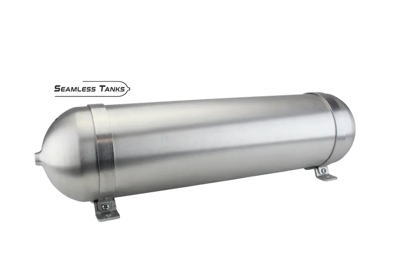 Seamless Tanks 6.625" x 28" Long 3.44 Gal (4) 3/8 NPT (1) 1/4 NPT Ports