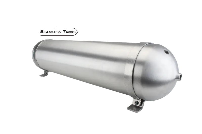 Seamless Tanks 6.625" x 32" Long 3.99 Gal (4) 3/8 NPT (1) 1/4 NPT Ports