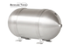 Seamless Aluminum Tank 18” X 8.625” With 4 3/8