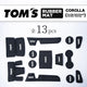 TOM'S Racing - Toyota Corolla Hatchback Interior Rubber Mats