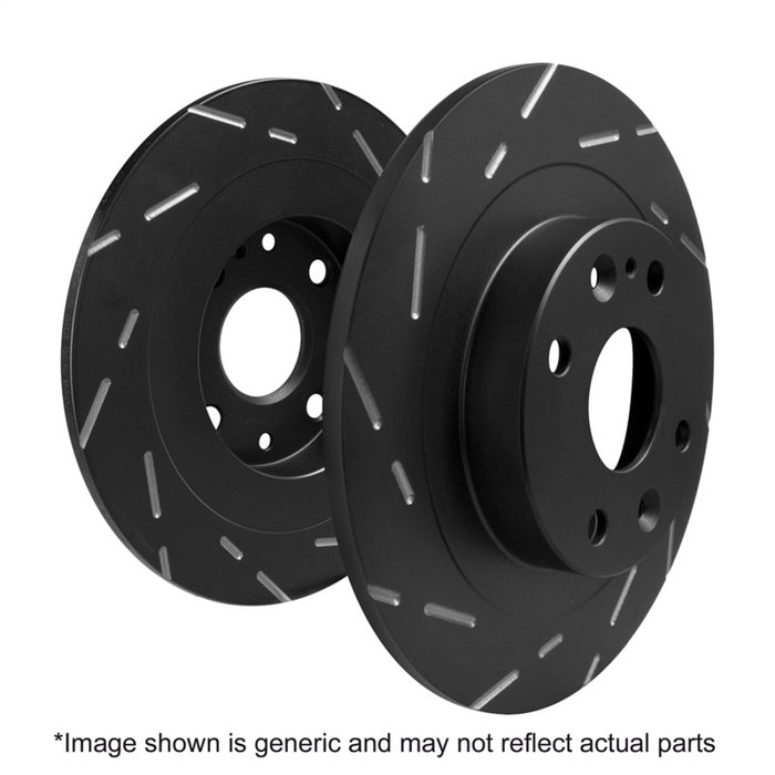 EBC 2020+ Genesis GV80 2.5T (4 Piston Caliper) USR Slotted Front Rotors
