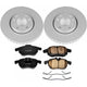 Power Stop 03-11 Saab 9-3 Front Z23 Evolution Sport Coated Brake Kit