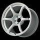 Advan RG-4 17x9.0 / +63 Offset / 5x114.3 / 73mm Bore / Racing White Metallic and Ring