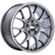 BBS CH-R 18x8.5 5x112 ET38 Satin Titanium Polished Rim Protector Wheel -82mm PFS/Clip Required