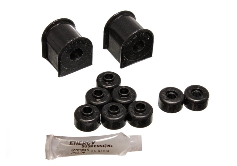 Energy Suspension 89-94 Nissan 240SX (S13) Black 15mm Rear Sway Bar Bushing Set