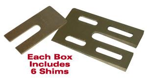 SPC Performance MBZ SHIMS 4X6.5X3 deg.(6)