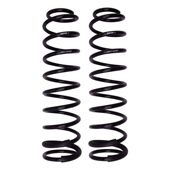 Bilstein 2018+ Jeep Wrangler JL (w/o Winch) B12 (Special) Front Coil Spring Set - 1.5in Lift