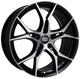 Enkei Vulcan 17x7.5 38mm Offset 5x114.3 Bolt 72.6mm Bore Black Machined Wheel