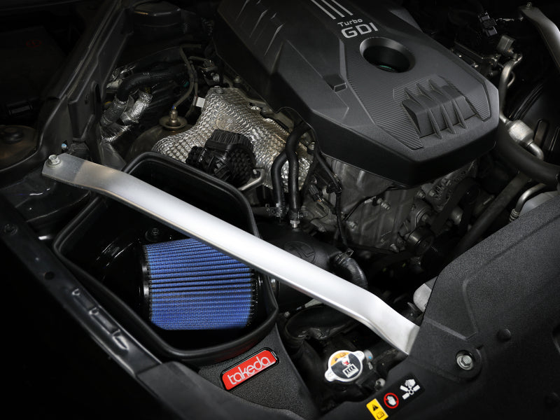 aFe 18-21 Kia Stinger L4 2.0L (t) Takeda Stage-2 Cold Air Intake System w/ Pro 5R Filter