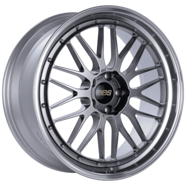 BBS LM 20x10 5x114.3 ET38 Diamond Black Center Diamond Cut Lip Wheel - 82mm PFS/Clip Required