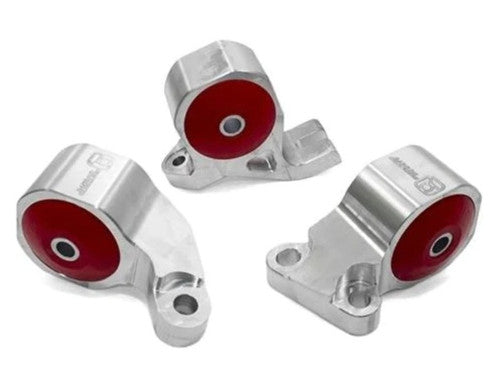 Innovative 88-91 Civic D-Series Replacement Left Hand Engine Mount Red Alum 60A Bushing