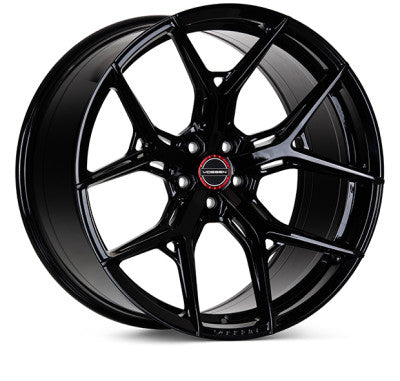 Vossen HFX-1 20x9 - 5x120 - ET35 - Flat - 72.56 - Gloss Black Wheel