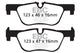 EBC 14+ BMW 228 Coupe 2.0 Turbo ATE calipers Ultimax2 Rear Brake Pads