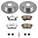 Power Stop 91-95 Acura Legend Rear Z26 Street Warrior Brake Kit
