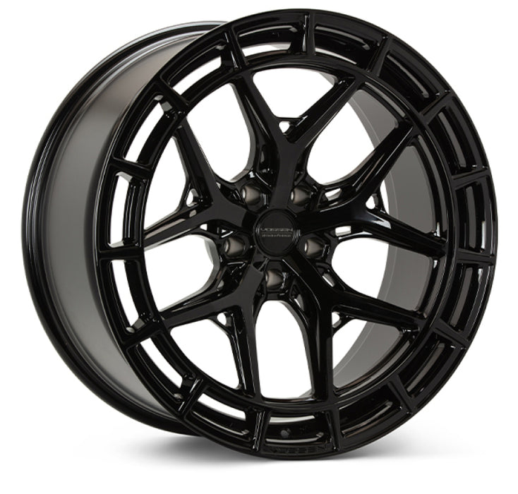 Vossen HFX-1 21x9 - 5x112 - ET32 - Flat - 66.5 - Gloss Black Wheel