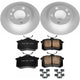 Power Stop 99-06 Audi TT Rear Z23 Evolution Sport Coated Brake Kit
