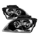 xTune Chrysler Pacifica 04-06 Halogen OEM Style Headlights Black HD-JH-CHRPA04-BK