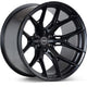 Vossen HF6-4 18x9 / 6x139.7 / ET0 / Super Deep / 106.1 CB - Satin Black Wheel