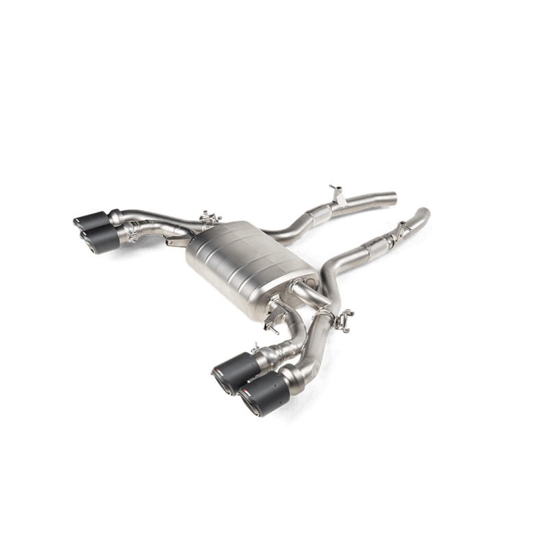 Akrapovic 19-20 BMW X4 M (F98) Slip-On Line (Titanium) w/Carbon Tips