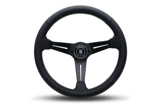 Nardi Sport Rally (Deep Corn) Italy Edition Steering Wheel 350mm with Perforated Leather grip and Black spokes — authentic Italian manufacture