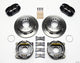 Wilwood Dynapro Low-Profile 11.00in P-Brake Kit BOP Axle 2.75in Bearing 2.75 Offset