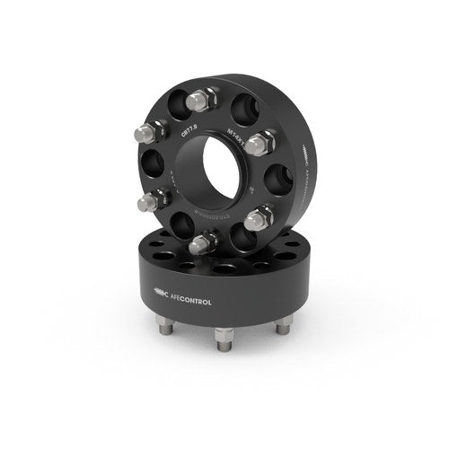 aFe CONTROL Billet Aluminum Wheel Spacers 6x5.5mm / CB 77.8mm / 1.5in - 19-25 RAM 1500