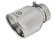 aFe Takeda Universal Exhaust Tip 2-1/2 IN Inlet x 4 IN Outlet x 6 IN L- Polished