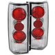ANZO 1985-2005 Chevrolet Astro Taillights Chrome G2