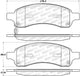 StopTech Street Brake Pads - Rear
