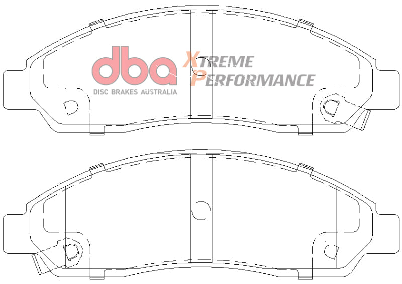 DBA 04-08 Chevrolet Colorado XP Performance Front Brake Pads