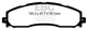 EBC 13+ Ford F250 (inc Super Duty) 6.2 (2WD) Ultimax2 Rear Brake Pads
