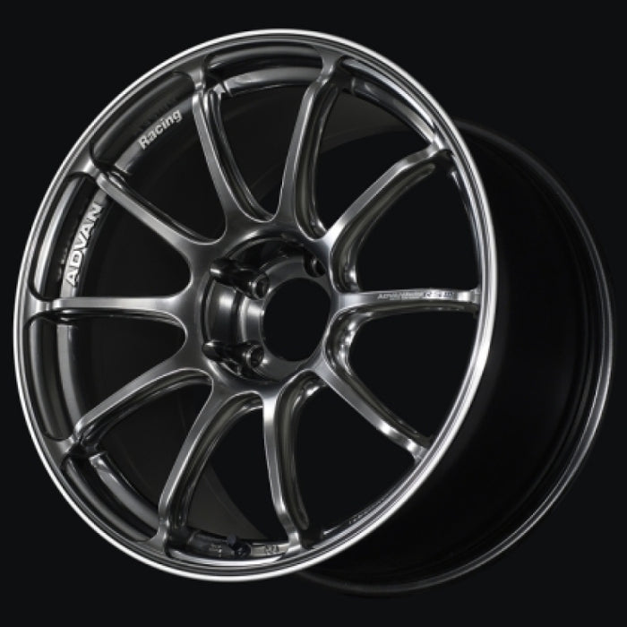 Advan RSIII 18x8.5 +45 5-114.3 Racing Hyper Black & Ring Wheel