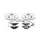 Power Stop 04-10 BMW X3 Front Z23 Evolution Sport Brake Kit