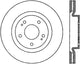 StopTech Power Slot 08-09 Evo 10 Cryo Slotted Right Front Rotor