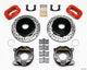 Wilwood Forged Dynalite P/S Park Brake Kit Drilled Red Big Ford New 2.50in Offset Currie Blank
